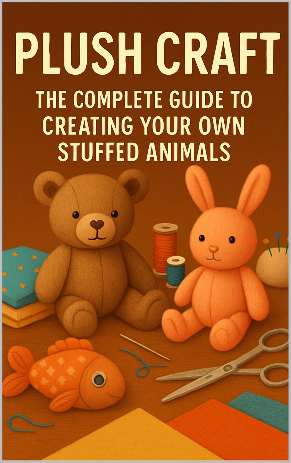 ler totalmente Plush Craft: Create Your Own Cute Critters From Scratch: The Complete Beginner's Guide with Step-by-Step Projects, Essential Techniques, and Tips for Selling Your Creations (English Edition)