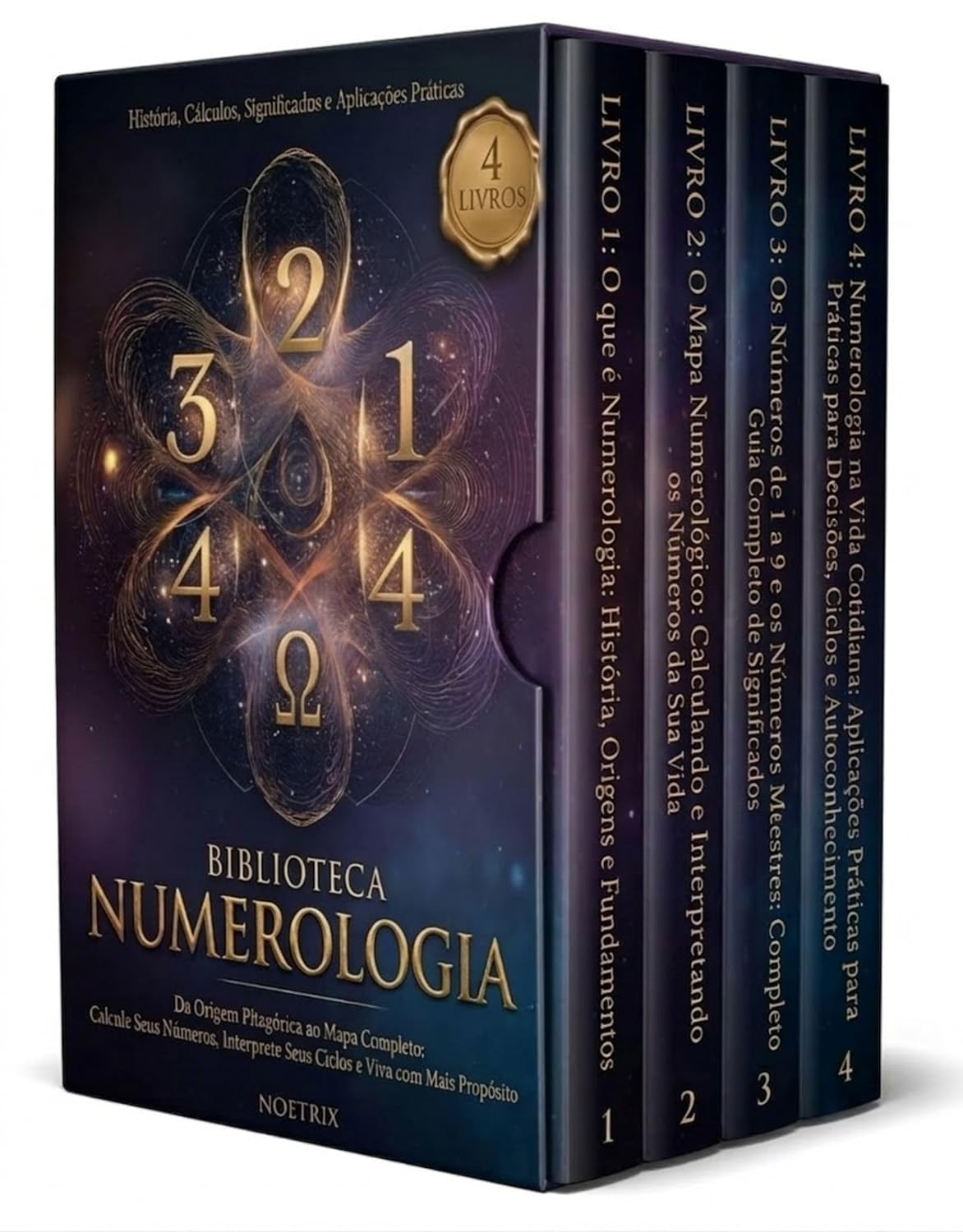 Biblioteca de Numerologia - 4 Livros - Da Origem Pitagórica ao Mapa Completo: Calcule Seus Números, Interprete Seus Ciclos e Viva com Mais Propósito baixar livro de graça