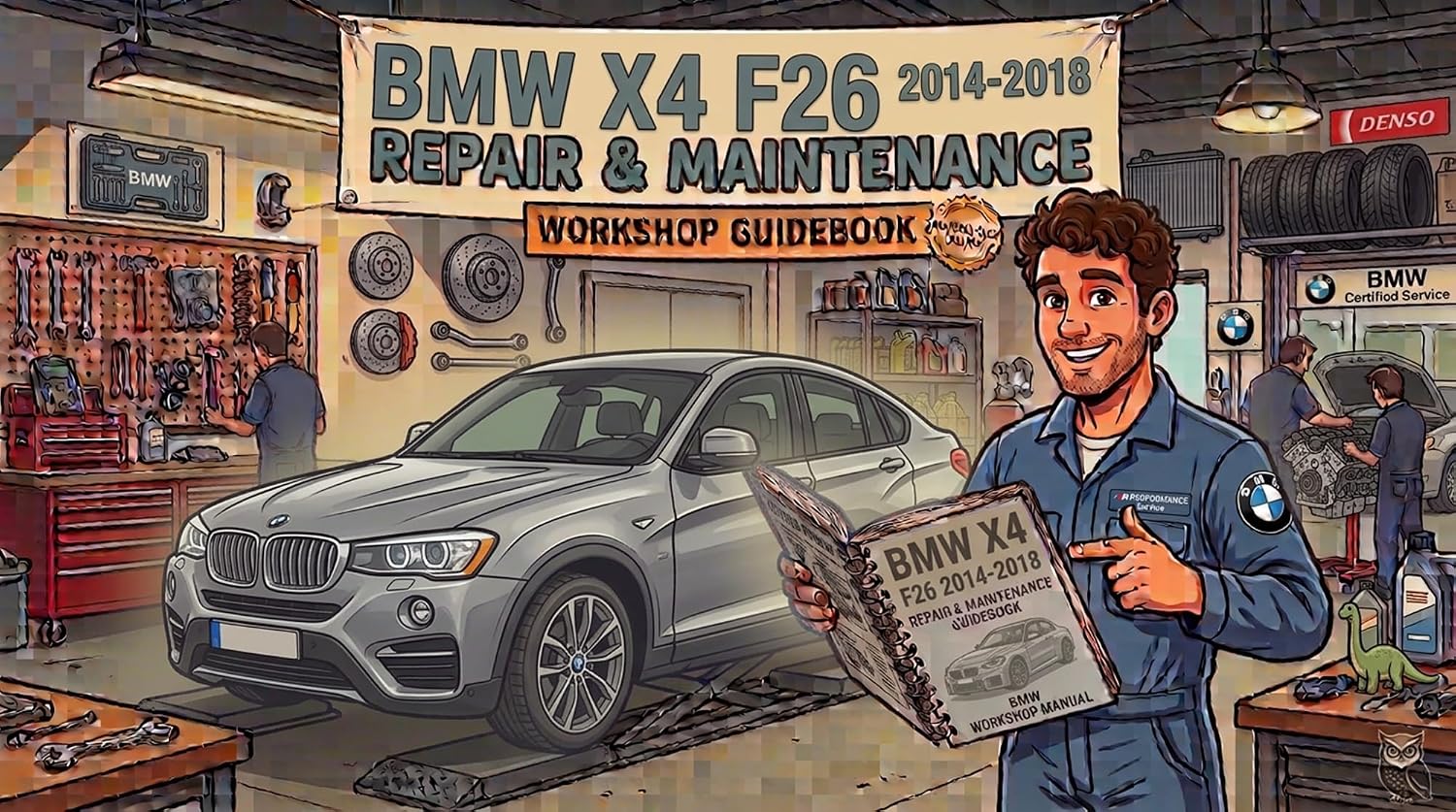ler totalmente BMW X4 F26 2014-2018, Vehicle Repair Manual, Parts, Wiring, Workshop Book (English Edition)