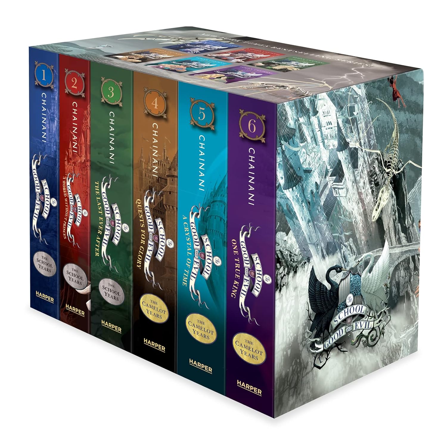 The School for Good and Evil: The Complete 6-Book Box Set: The School for Good and Evil, the School for Good and Evil: A World Without Princes, the... A Crystal of Time, the School for Good and baixar o livro de graça
