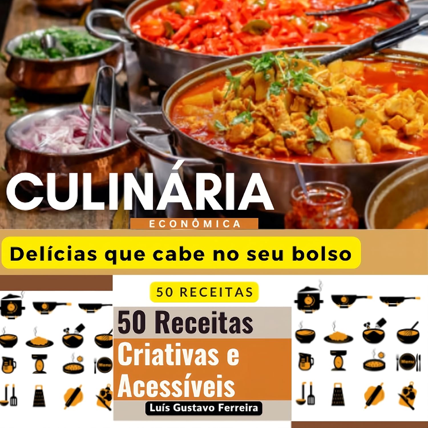 ler totalmente Culinària Econômica: 50 Receitas Criativas e Acessíveis
