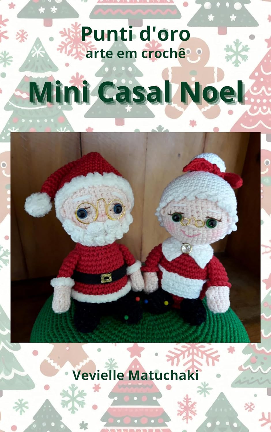 ler totalmente Mini Papai e Mamãe Noel em Amigurumi: arte em crochê