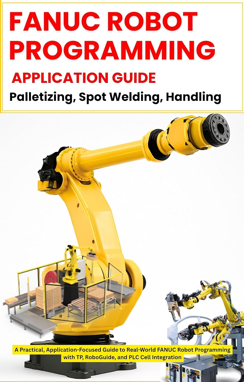 FANUC ROBOT PROGRAMMING- APPLICATION GUIDE: Palletizing · Spot Welding · Handling: Application-Focused Guide to Real-World FANUC Robot Programming with... Industrial Robotics) (English Edition) baixar o livro de graça