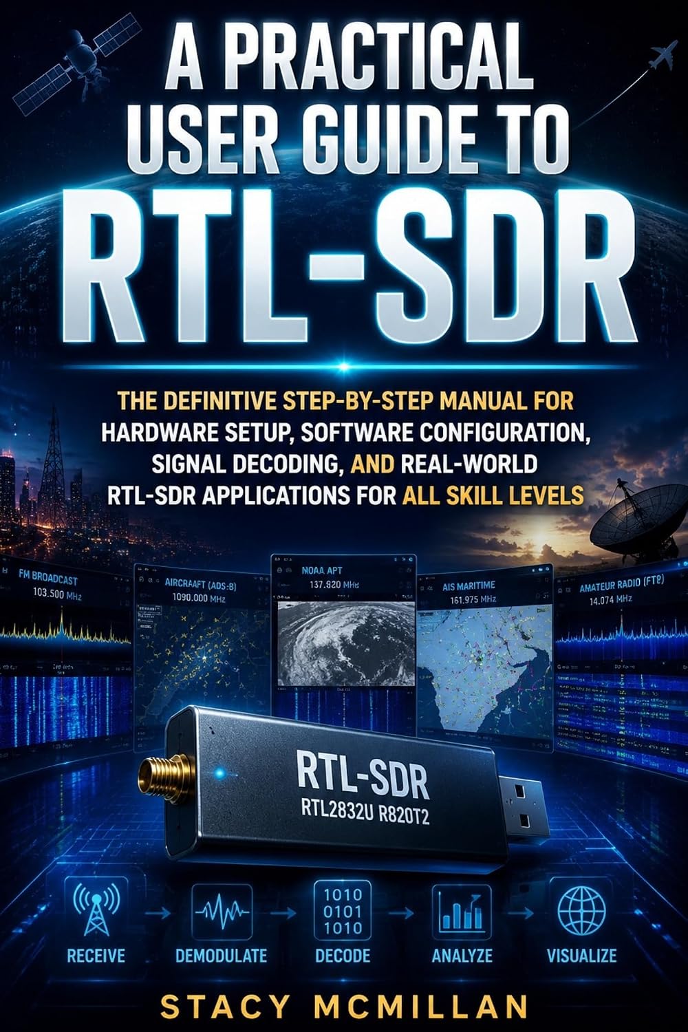 ler totalmente A Practical User Guide to RTL-SDR: The Definitive Step-by-Step Manual for Hardware Setup, Software Configuration, Signal Decoding, and Real-World RTL-SDR... (From Setup to Mastery) (English Edition)