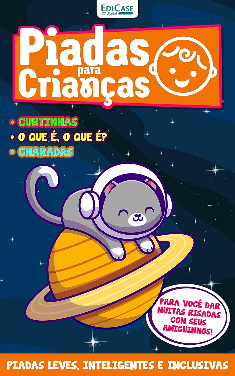 ler totalmente Piadas Para Crianças Ed. 109 - PIADAS LEVES, INTELIGENTES E INCLUSIVAS (EdiCase Digital)