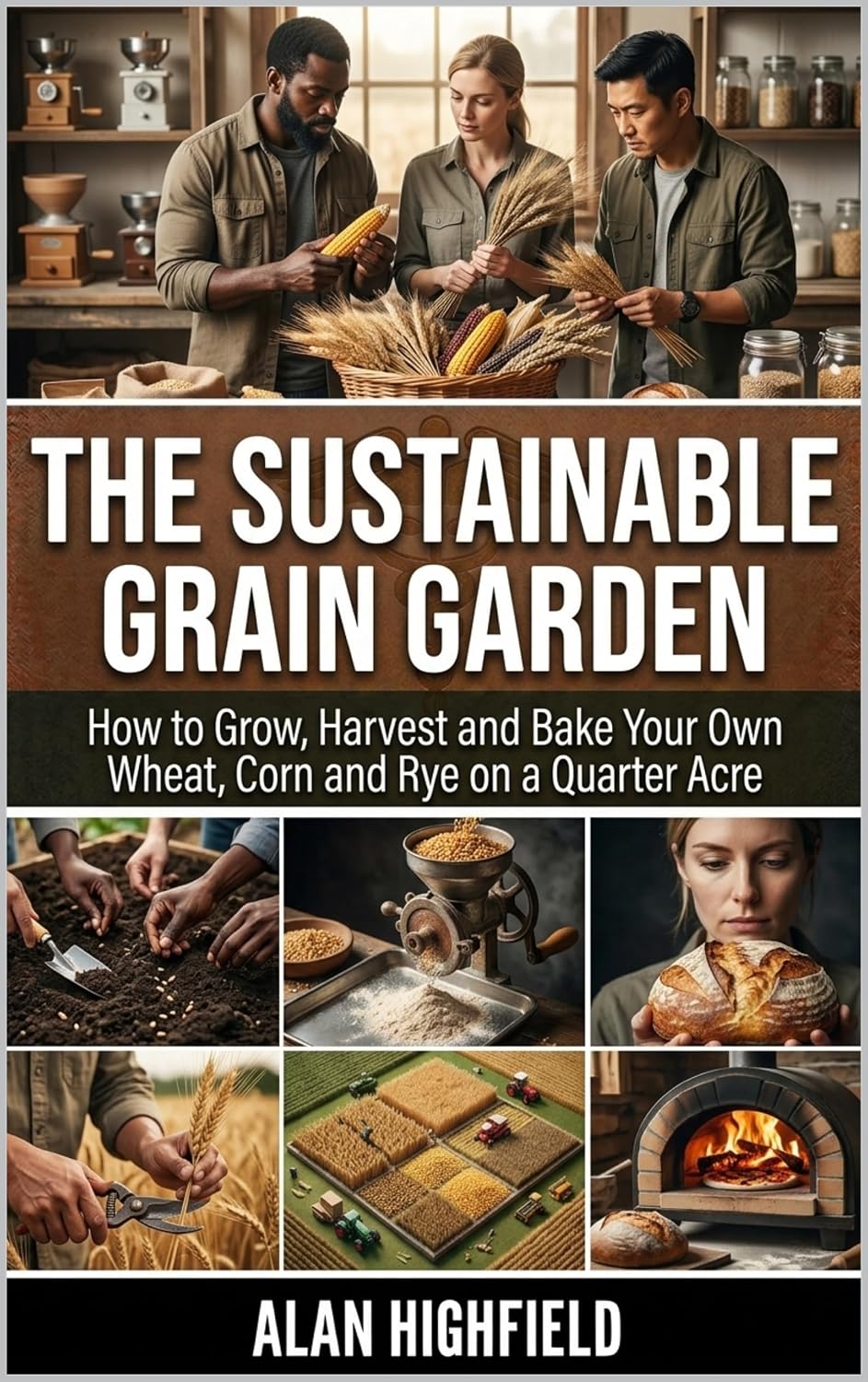 The Sustainable Grain Garden: How to Grow, Harvest and Bake Your Own Wheat, Corn and Rye on a Quarter Acre | Sustainable Small Plot Corn & Wheat Cultivation... Secrets For Beginners (English Edition) baixar o livro de graça