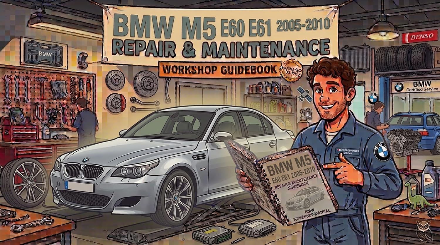 BMW M5 E60 E61 2005-2010, Vehicle Repair Manual, Parts, Wiring, Workshop Book (English Edition) baixar o livro de graça