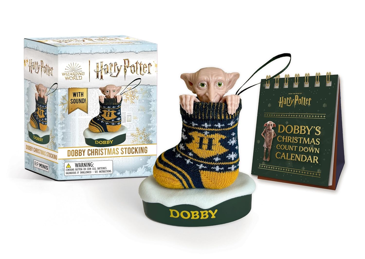 ler totalmente Harry Potter Dobby Christmas Stocking: With Sound!
