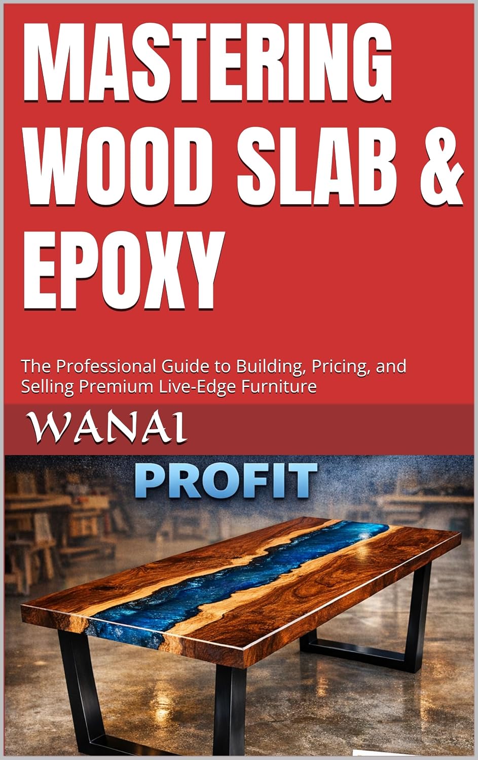 ler totalmente Mastering Wood Slab & Epoxy: The Professional Guide to Building, Pricing, and Selling Premium Live-Edge Furniture (English Edition)