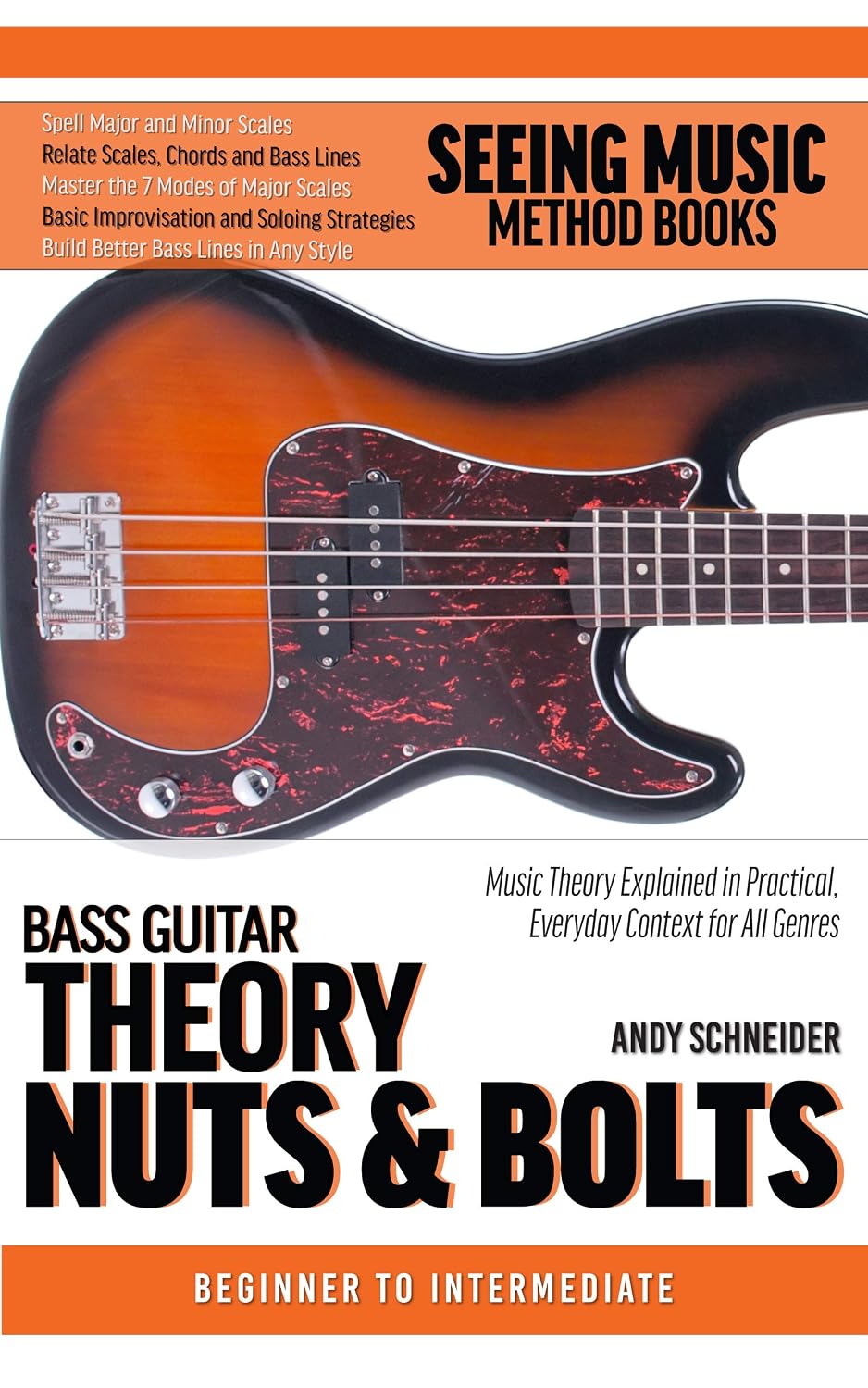 ler totalmente Bass Guitar Theory Nuts & Bolts: Music Theory Explained in Practical, Everyday Context for All Genres (English Edition)