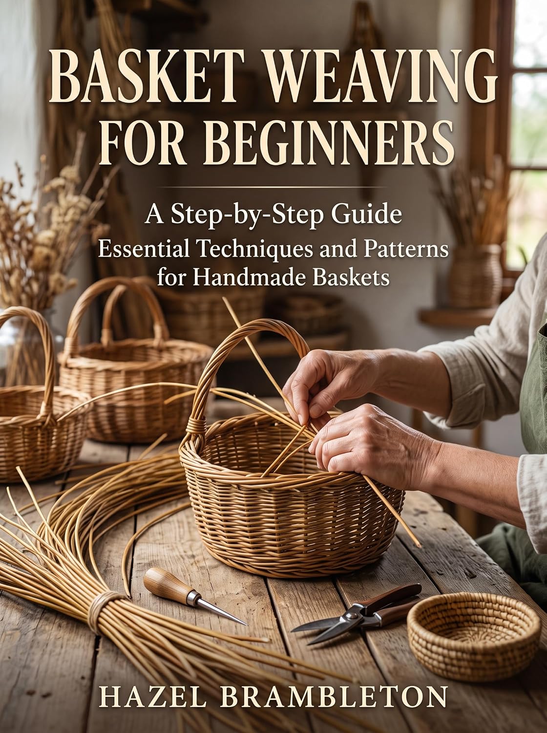 ler totalmente Basket Weaving for Beginners: A Step-by-Step Guide: Essential Techniques and Patterns for Handmade Baskets (English Edition)