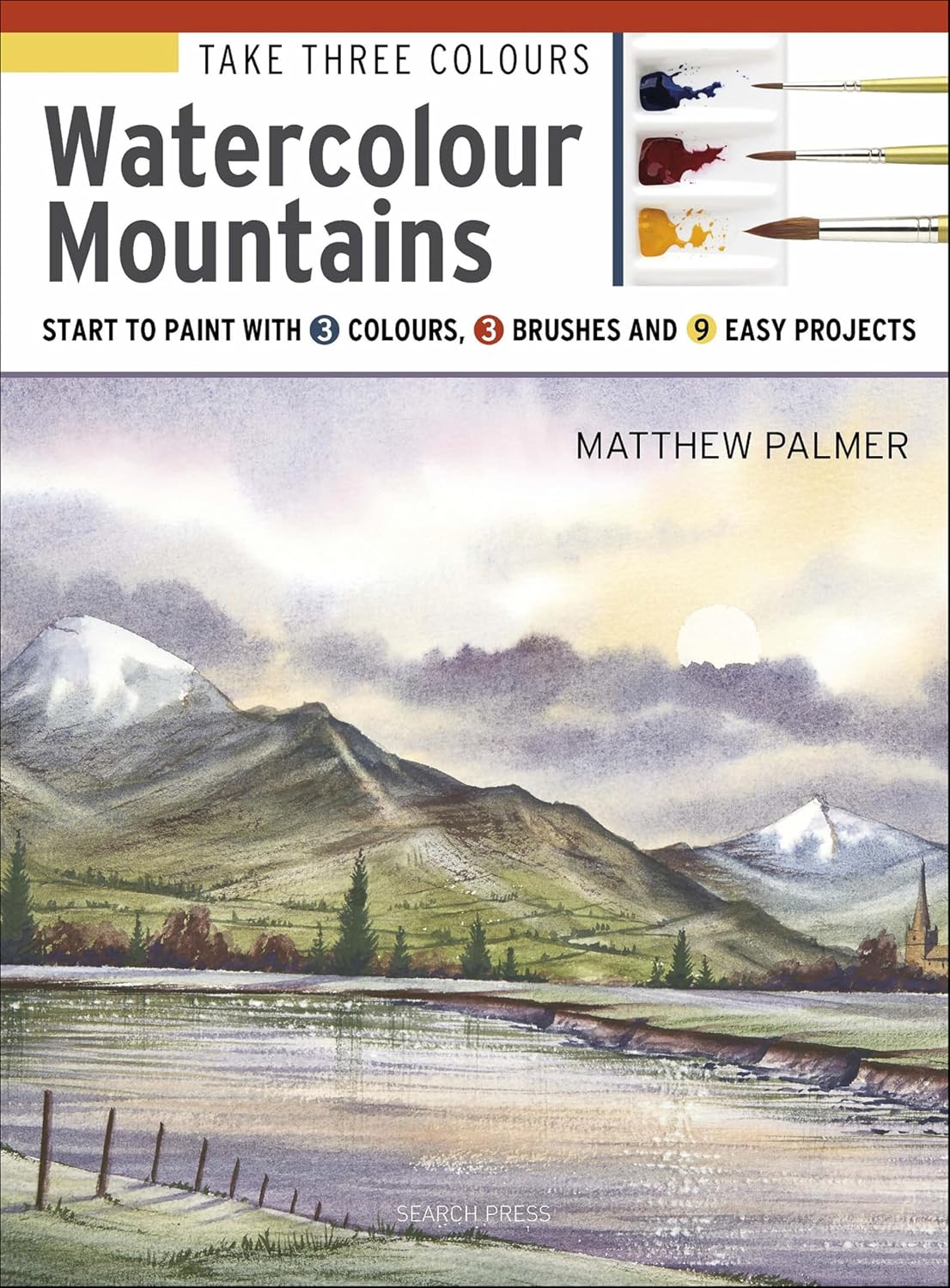 ler totalmente Take Three Colours: Watercolour Mountains (English Edition)