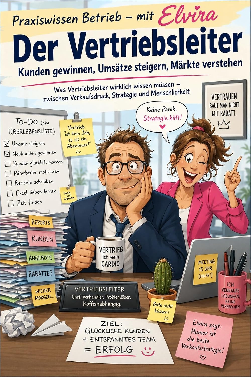 Der Vertriebsleiter: Kunden gewinnen, Umsätze steigern, Märkte verstehen Was Vertriebsleiter wirklich wissen müssen – zwischen Verkaufsdruck, Strategie... Betrieb – mit Elvira 5) (German Edition) baixar livro de graça