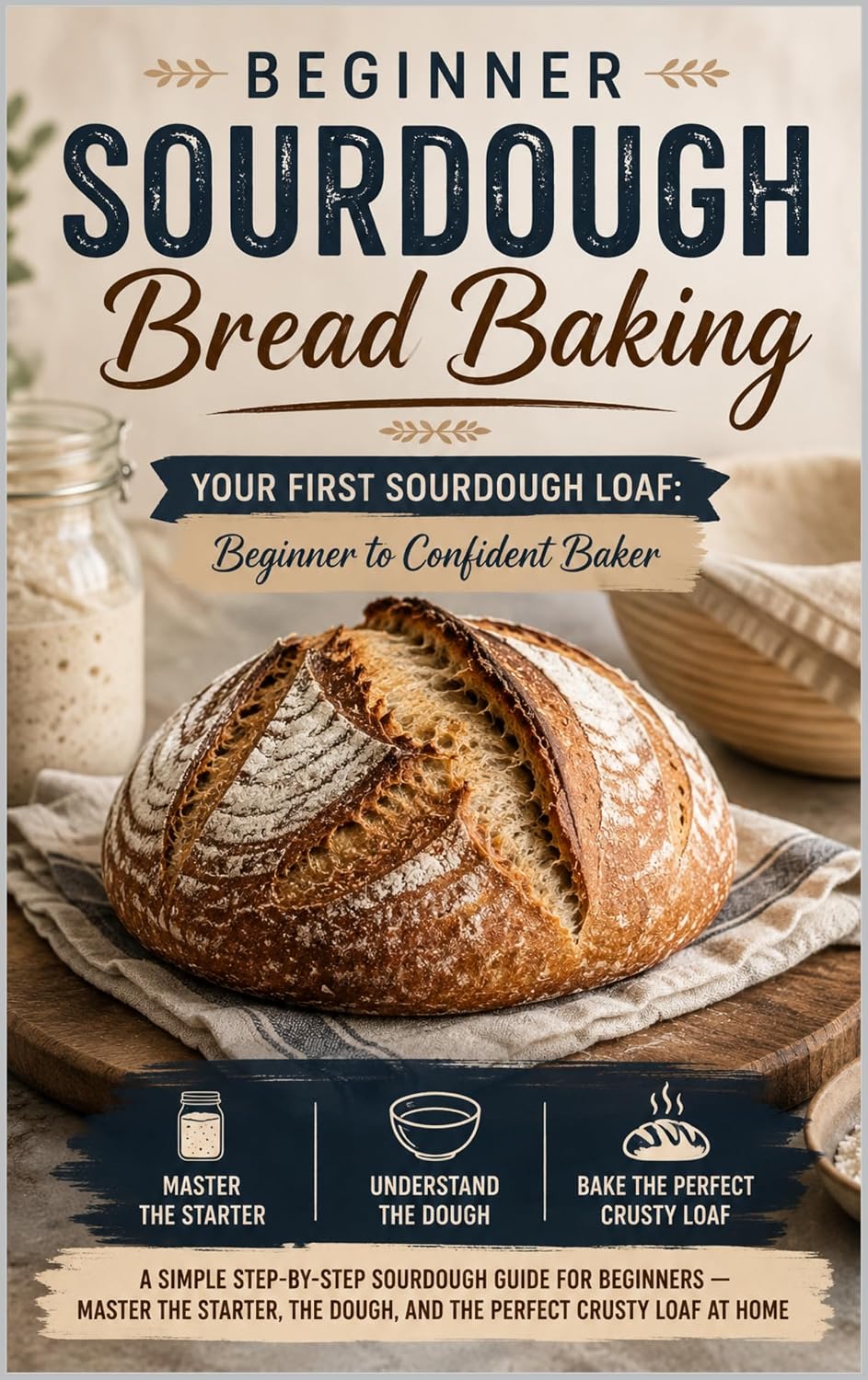 Your First Sourdough Loaf: Beginner to Confident Baker (English Edition) baixar livro de graça