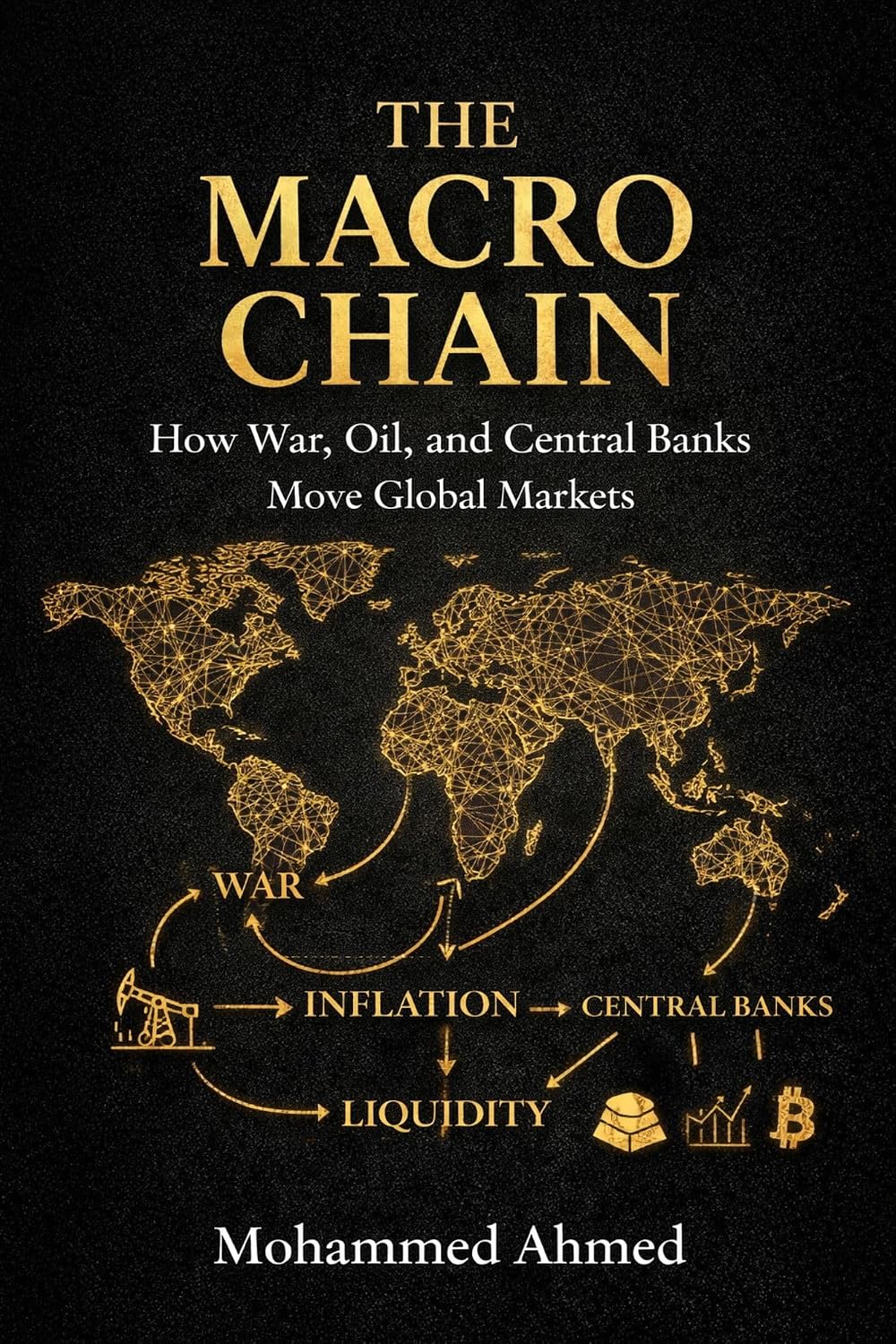 ler totalmente The Macro Chain: How War, Oil, and Central Banks Control Markets, Liquidity, and Crisis Cycles (Global Crisis Investing Series Book 16) (English Edition)