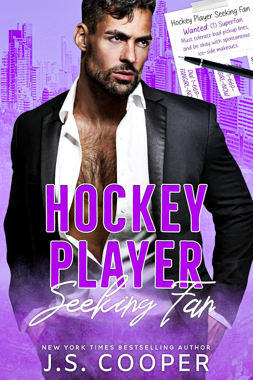capítulo por capítulo baixar Hockey Player Seeking Fan (Billionaires Seeking Wives Club Book 2) (English Edition)