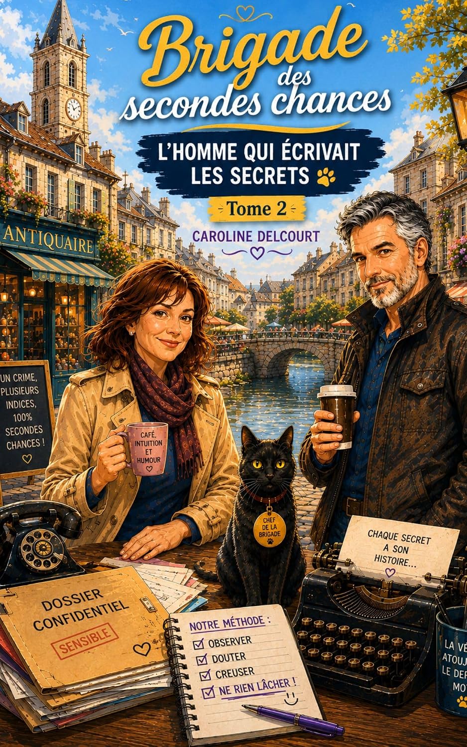 Brigade des secondes chances Tome 2: L’homme qui écrivait les secrets (French Edition) baixar o livro de graça