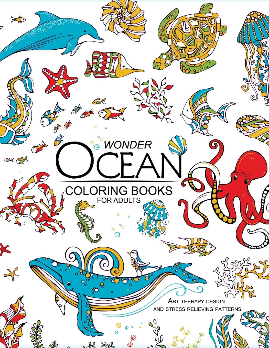capítulo por capítulo baixar Wonder ocean coloring books for adults: Adult Coloring Book