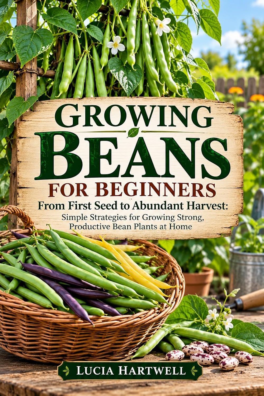 ler totalmente Growing Beans For Beginners: From First Seed to Abundant Harvest: Simple Strategies for Growing Strong, Productive Bean Plants at Home (The Beginner’s Home Garden Series Book 1) (English Edition)