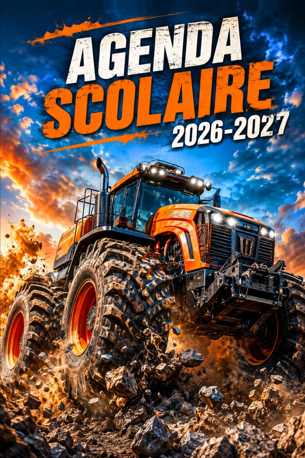 capítulo por capítulo baixar Agenda Scolaire 2026-2027 Tracteur: Prenez le contrôle total de votre temps et réussissez vos études grâce à notre Planificateur Journalier 1 Jour Par Page, simple et efficace (primaire, collège et