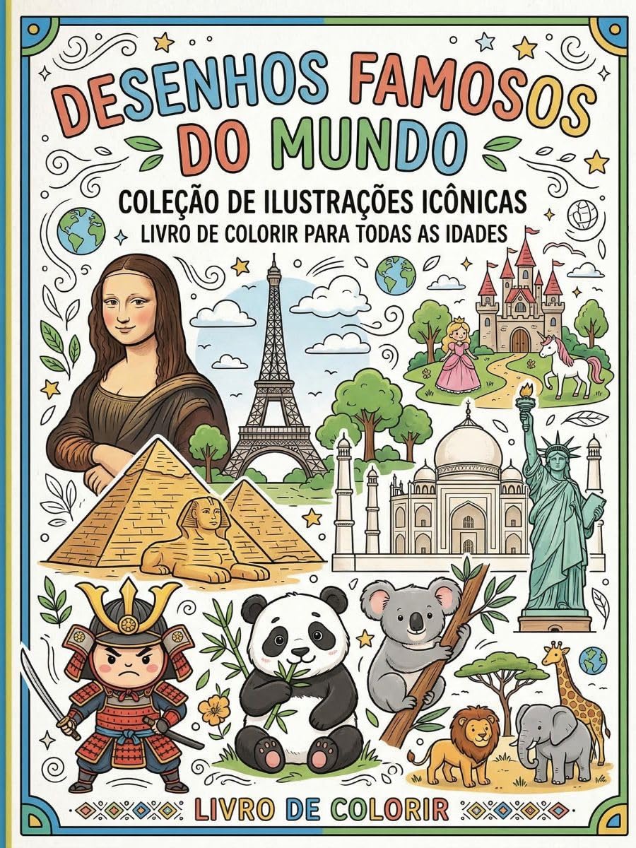 ler totalmente Desenhos Famosos do Mundo: Coleção de Ilustrações Icônicas
