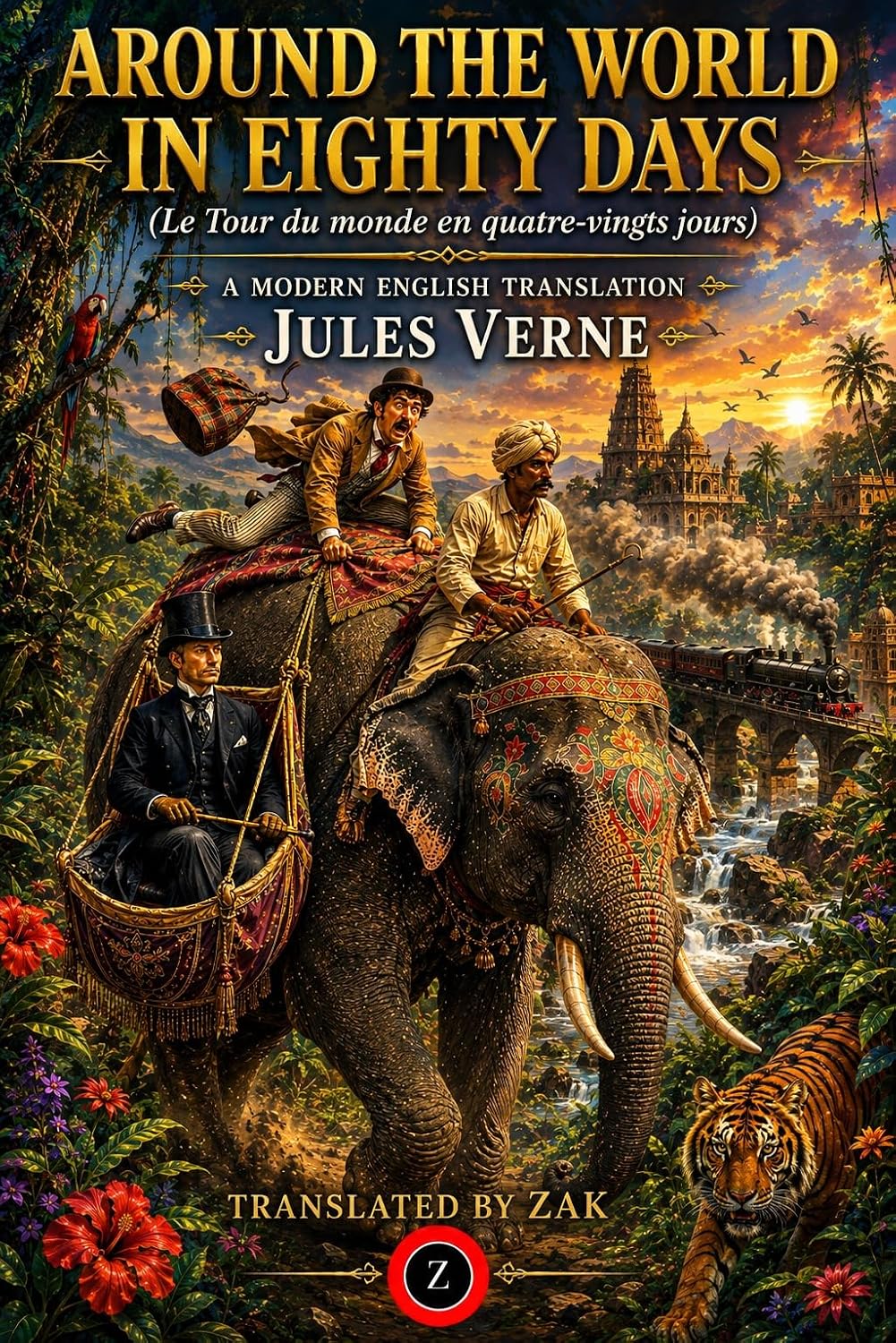 Around the World in Eighty Days (Le Tour du monde en quatre-vingts jours): A Modern English Translation (French Classics in Modern English) (English Edition) baixar o livro de graça