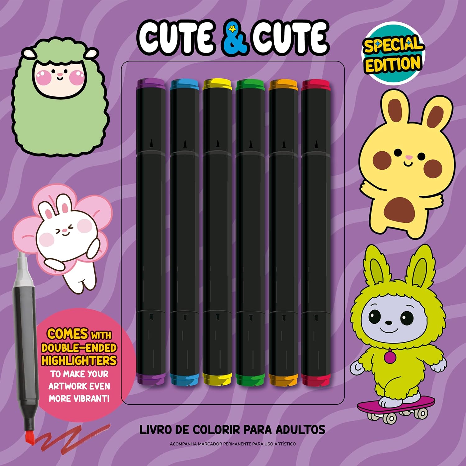 capítulo por capítulo baixar Cute & Cute - Special Edition - Livro de Colorir Adulto