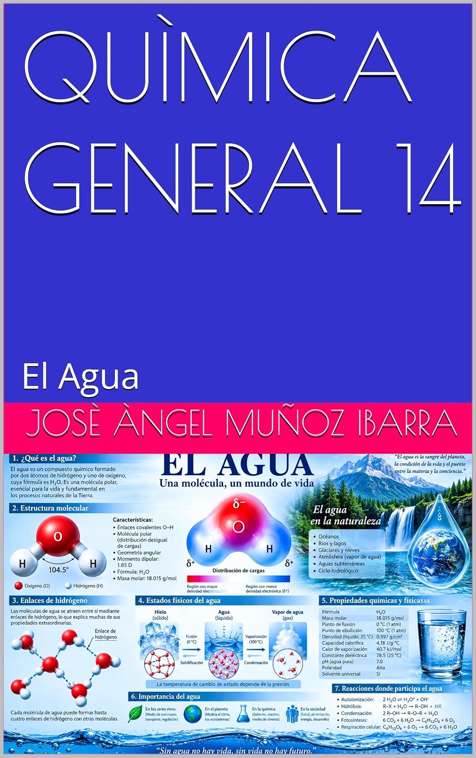 capítulo por capítulo baixar QUÌMICA GENERAL 14: El Agua (Spanish Edition)
