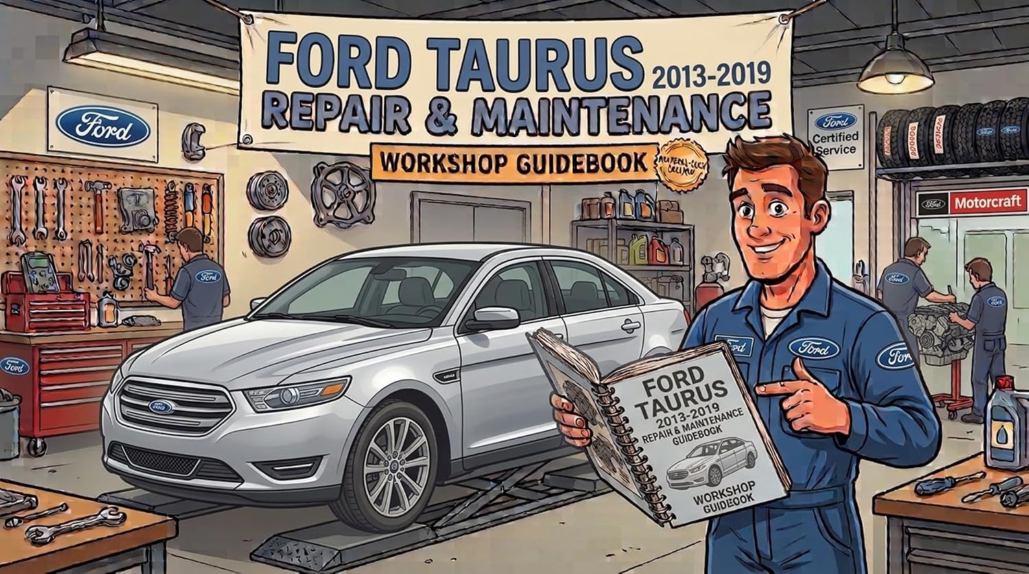 capítulo por capítulo baixar Ford Taurus 2013-2019, Vehicle Repair Manual, Parts, Wiring, Workshop Book (English Edition)