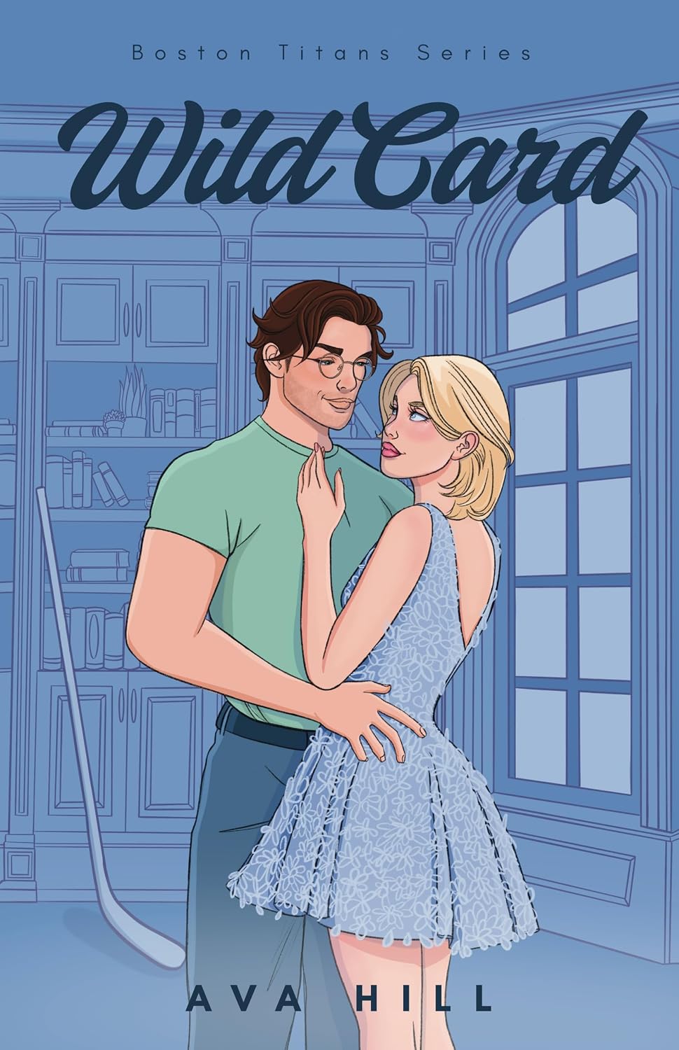Wild Card: A Spicy Grumpy Sunshine Hockey Romance (Boston Titans Book 2) (English Edition) baixar livro de graça