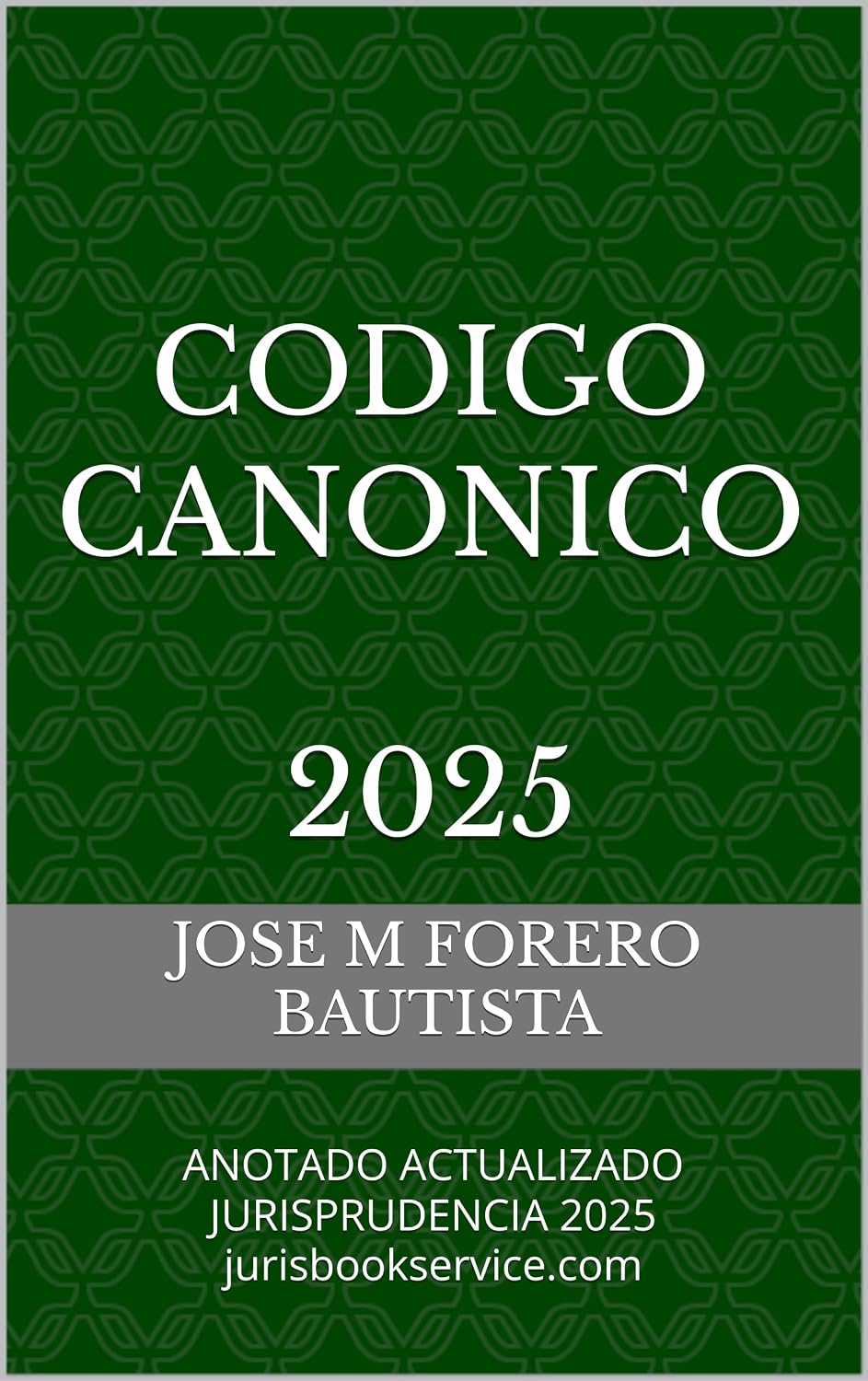 CODIGO CANONICO 2025: CÓDIGOS ACTUALIZADOS CONCORDADOS ANOTADOS JURISBOOKSERVICE.COM (Spanish Edition) baixar o livro de graça