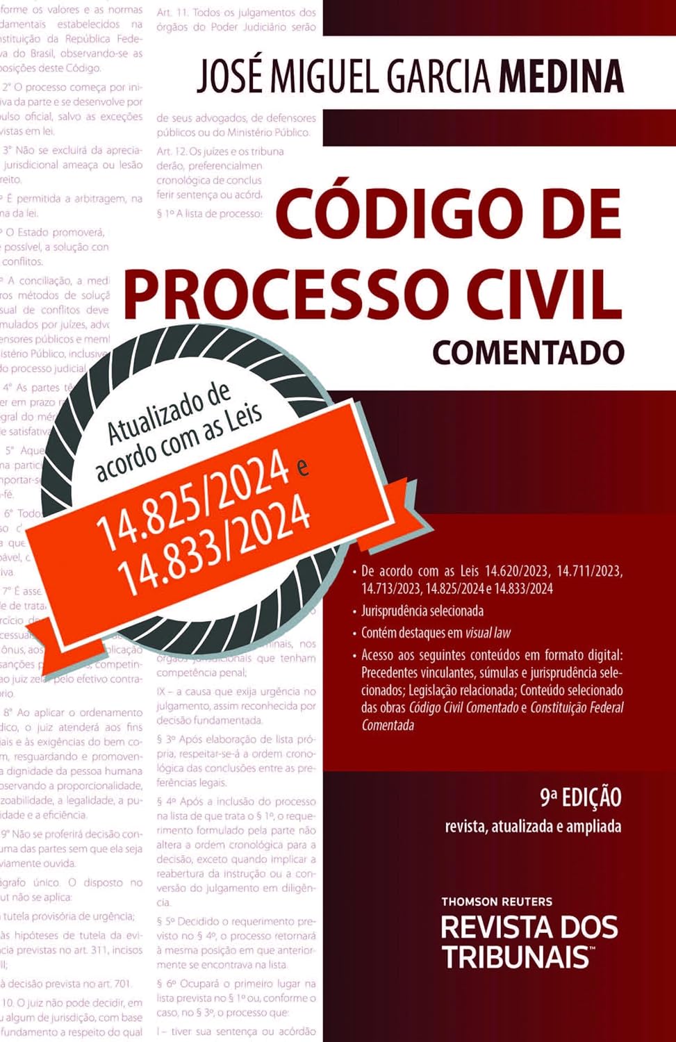 ler totalmente Código de Processo Civil Comentado 9º edição