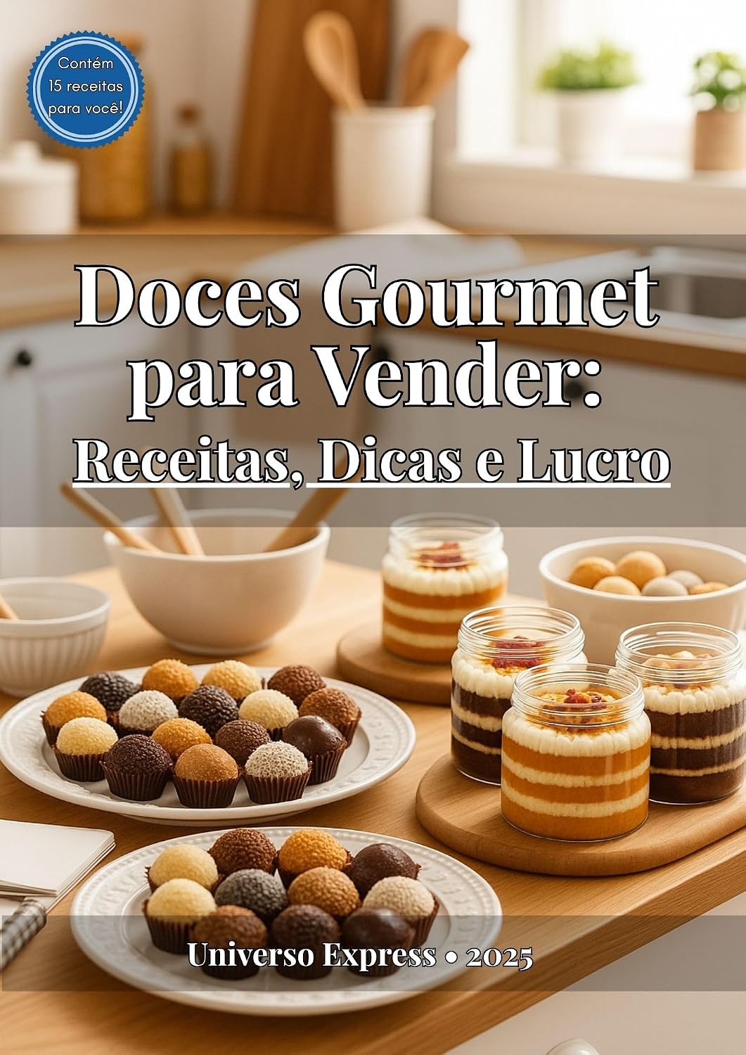 ler totalmente Doces Gourmet para Vender – 15 Receitas + Dicas de Lucro