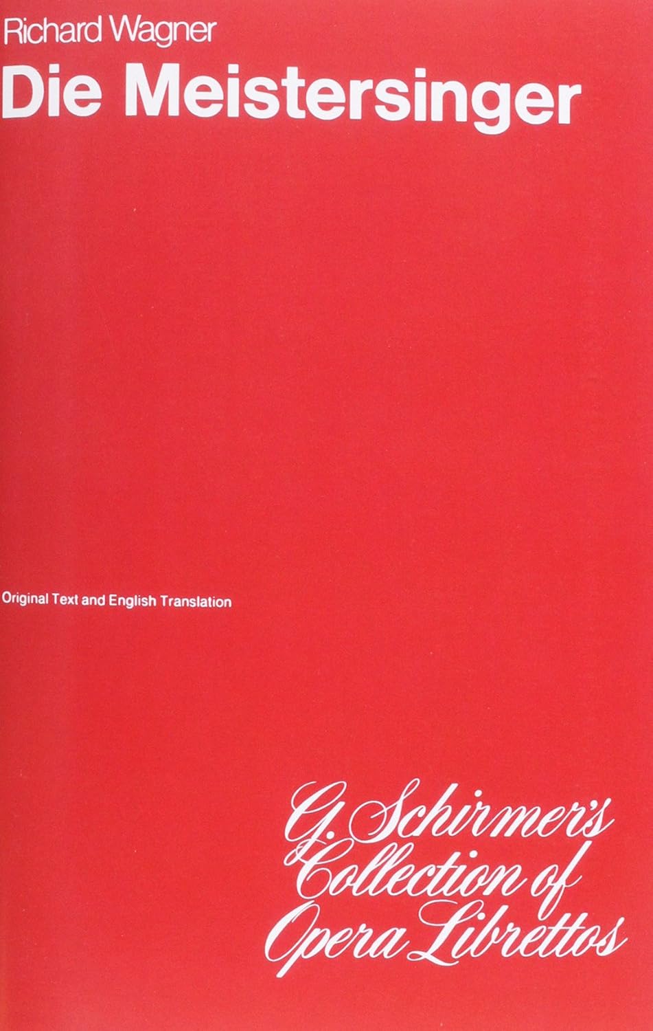 ler totalmente Die Meistersinger Von Nurnberg: Libretto