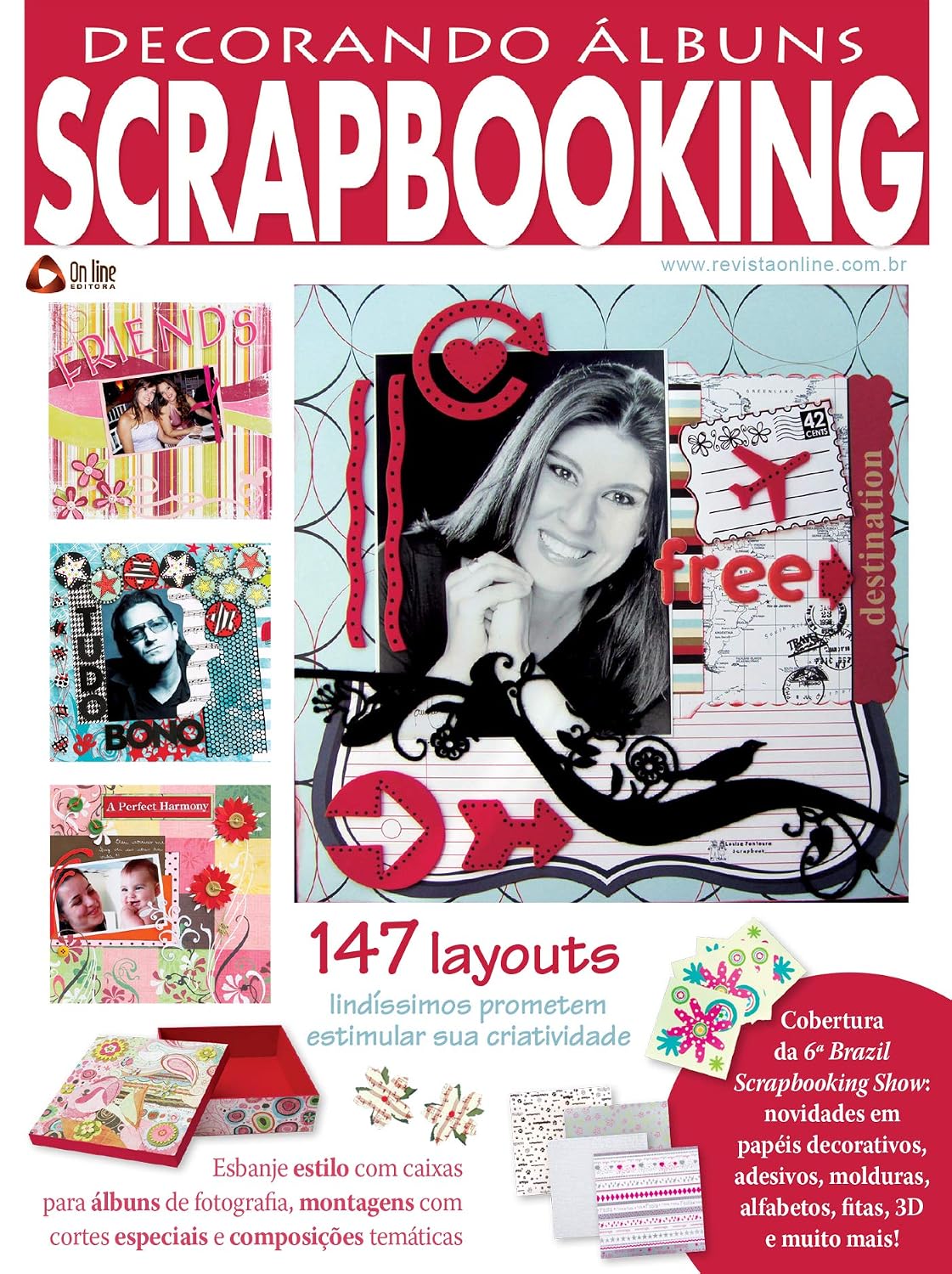 ler totalmente Decorando Álbuns Scrapbooking: Edição 23
