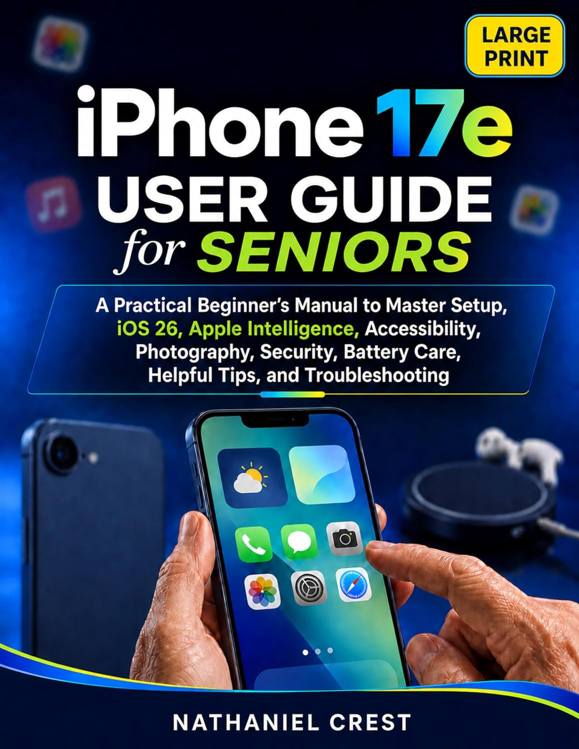 iPhone 17e User Guide for Seniors: A Practical Beginner’s Manual to Master Setup, iOS 26, Apple Intelligence, Accessibility, Photography, Security, Battery... User Guide Series Book 9) (English Edition) baixar livro de graça