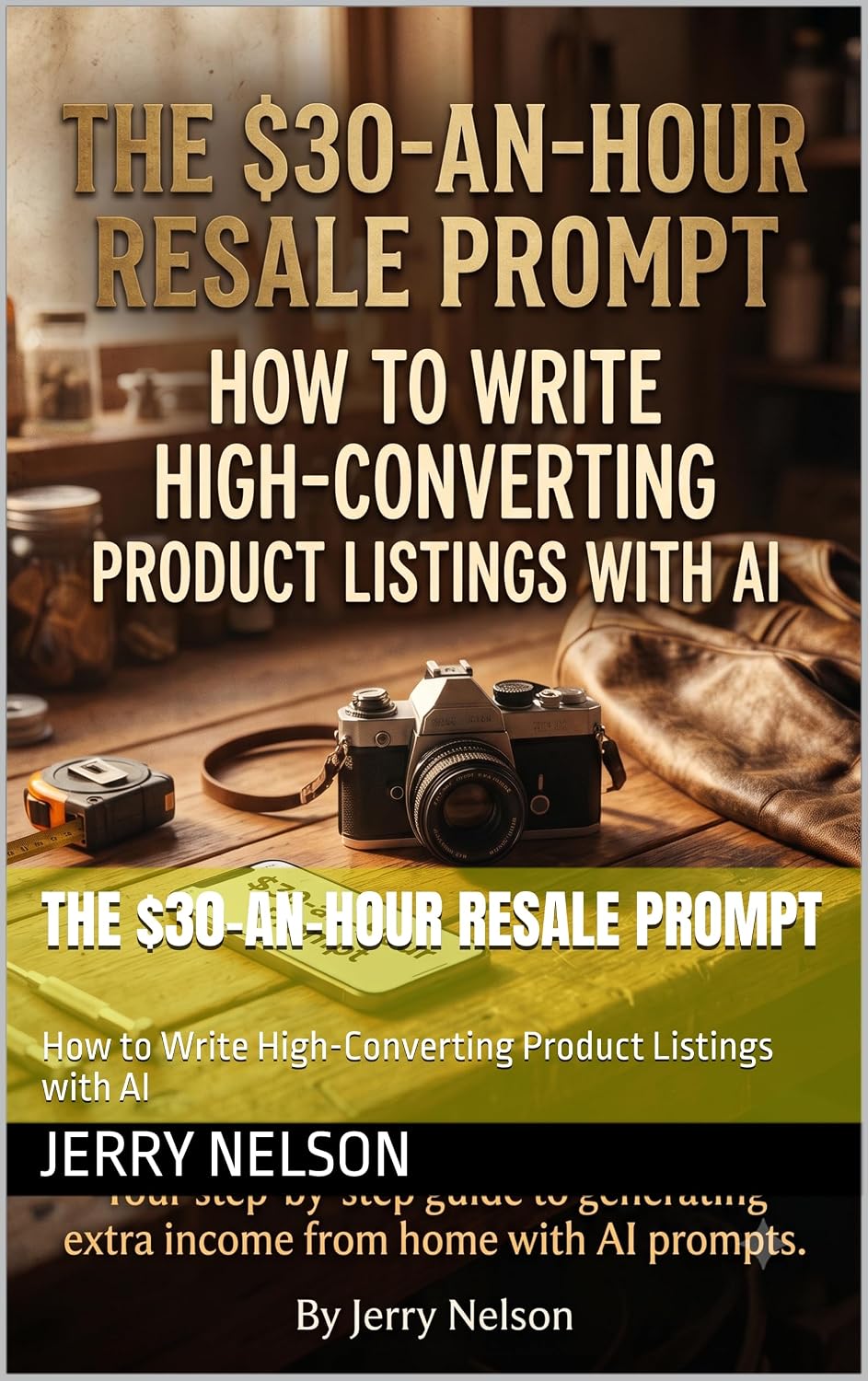 ler totalmente The $30-an-Hour Resale Prompt: How to Write High-Converting Product Listings with AI (English Edition)