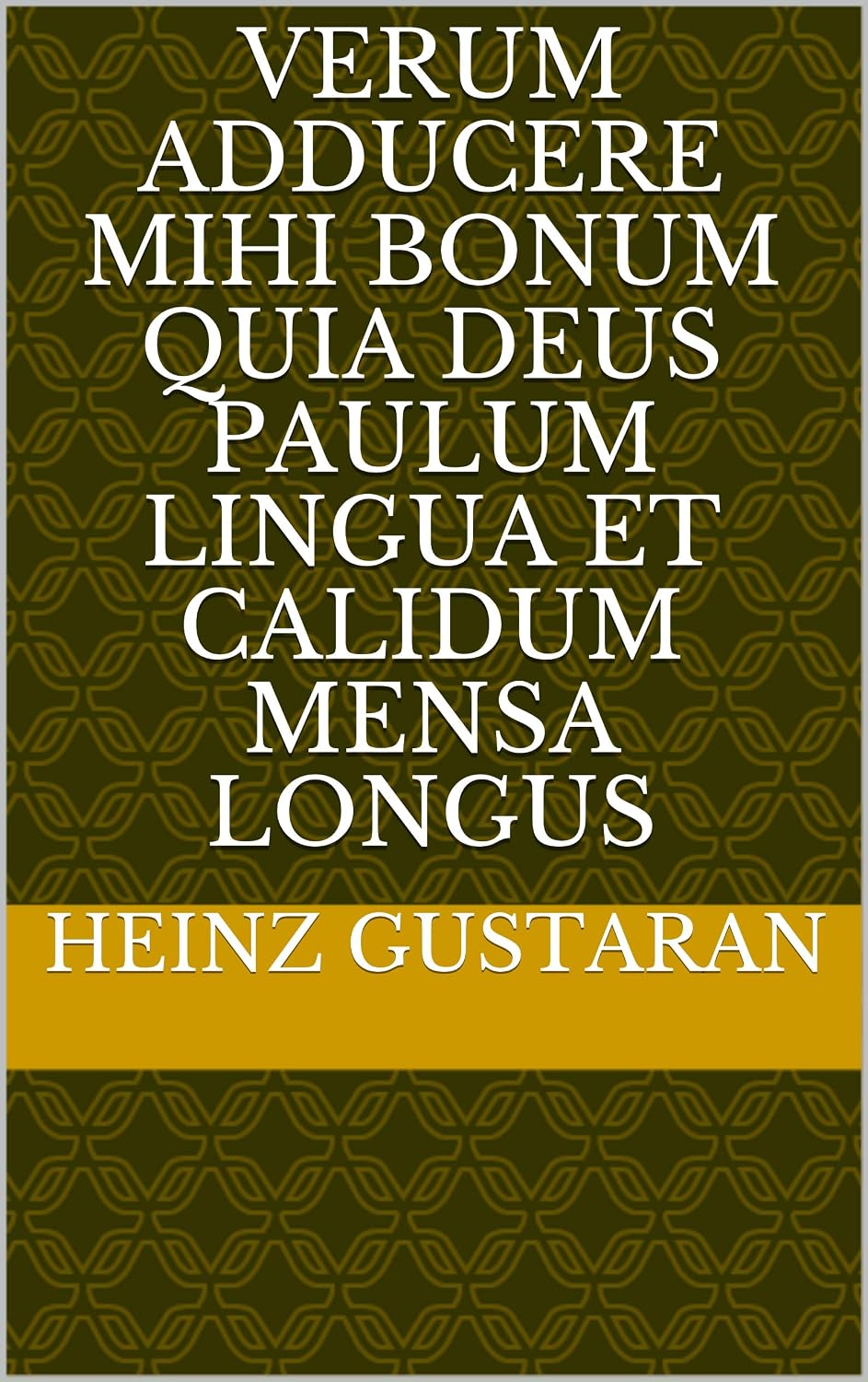 ler totalmente verum adducere mihi bonum quia Deus paulum Lingua et calidum mensa longus (Italian Edition)