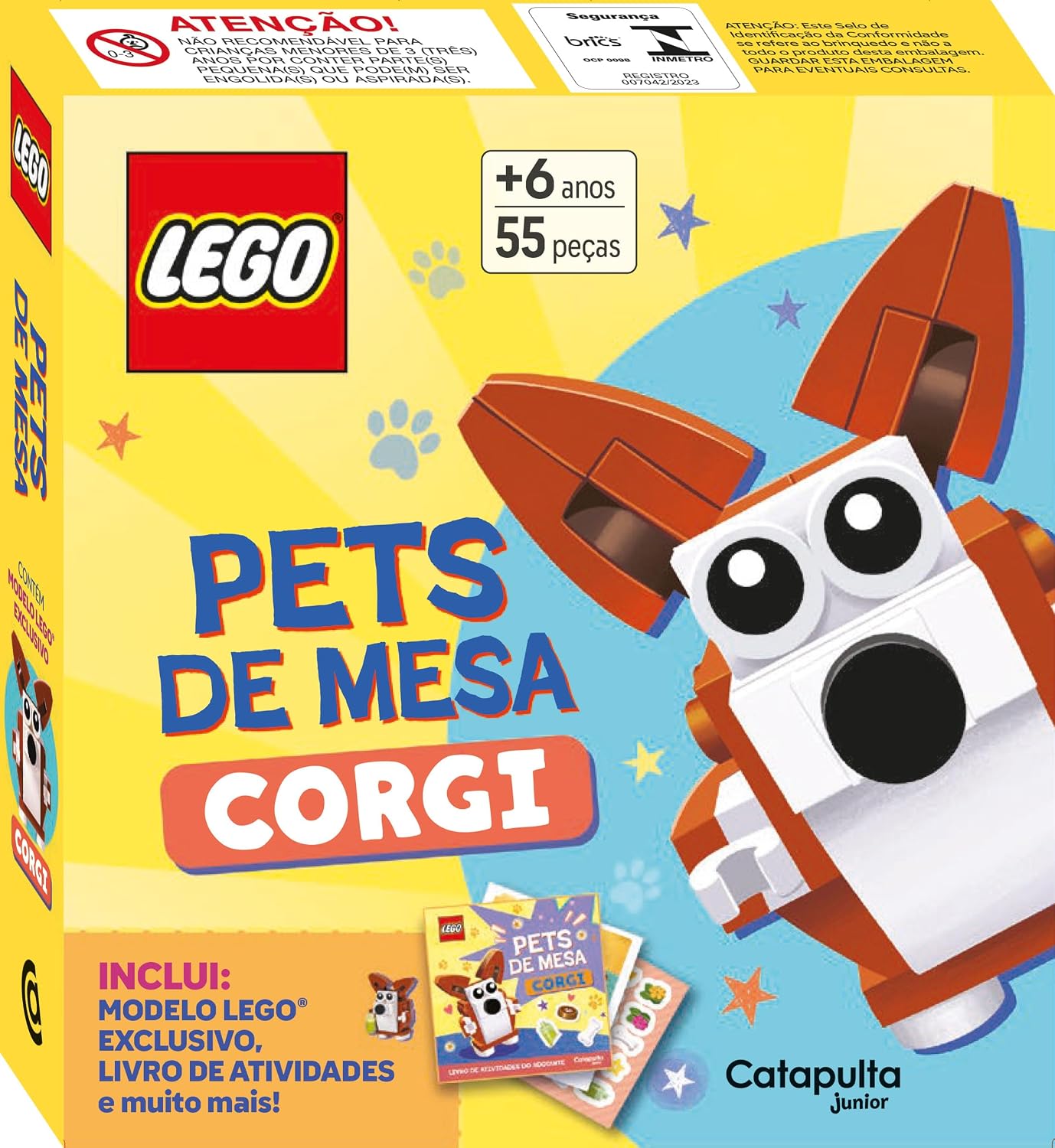 ler totalmente Lego books pets de mesa: Corgi