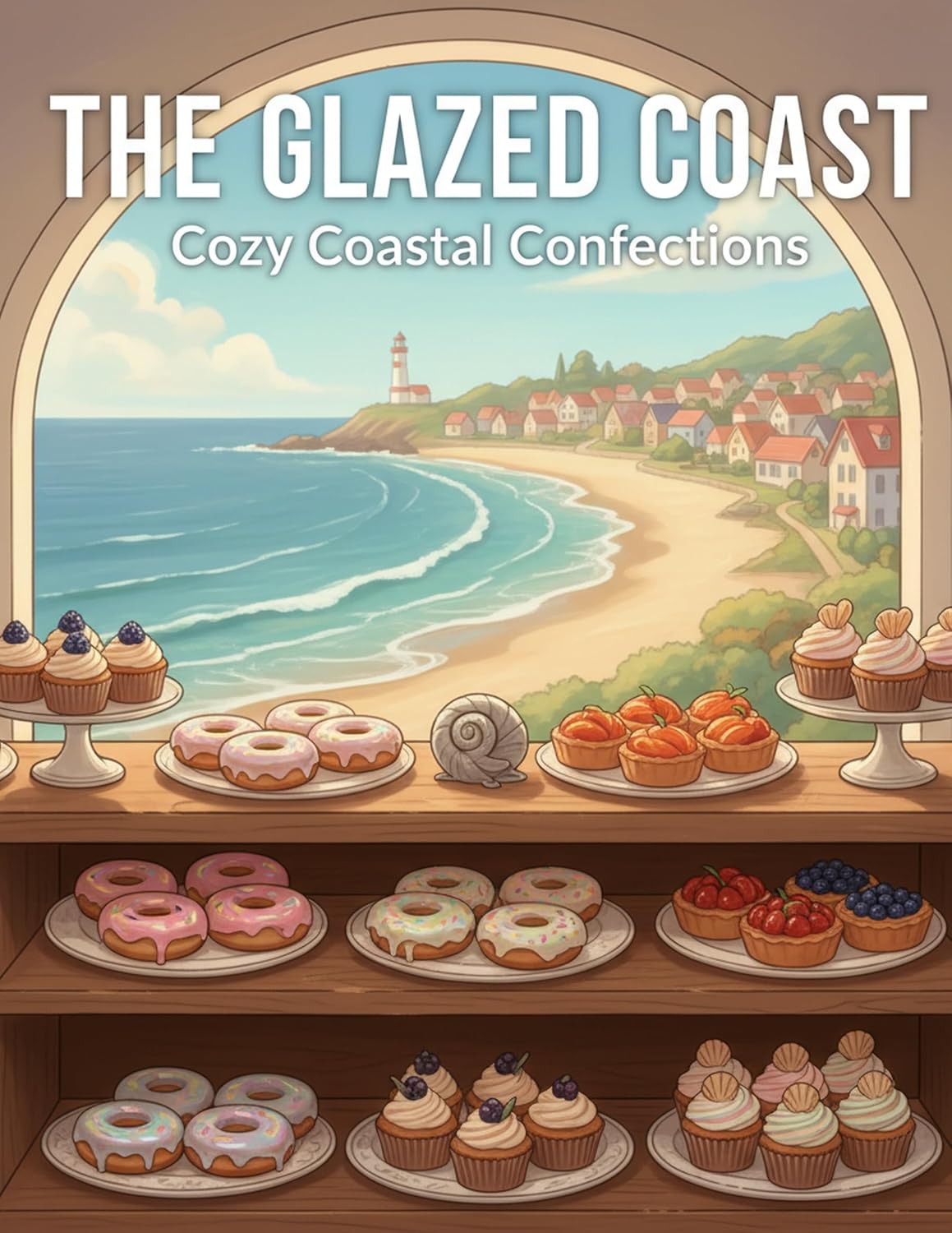 ler totalmente The Glazed Coast: Cozy Coastal Confections (English Edition)