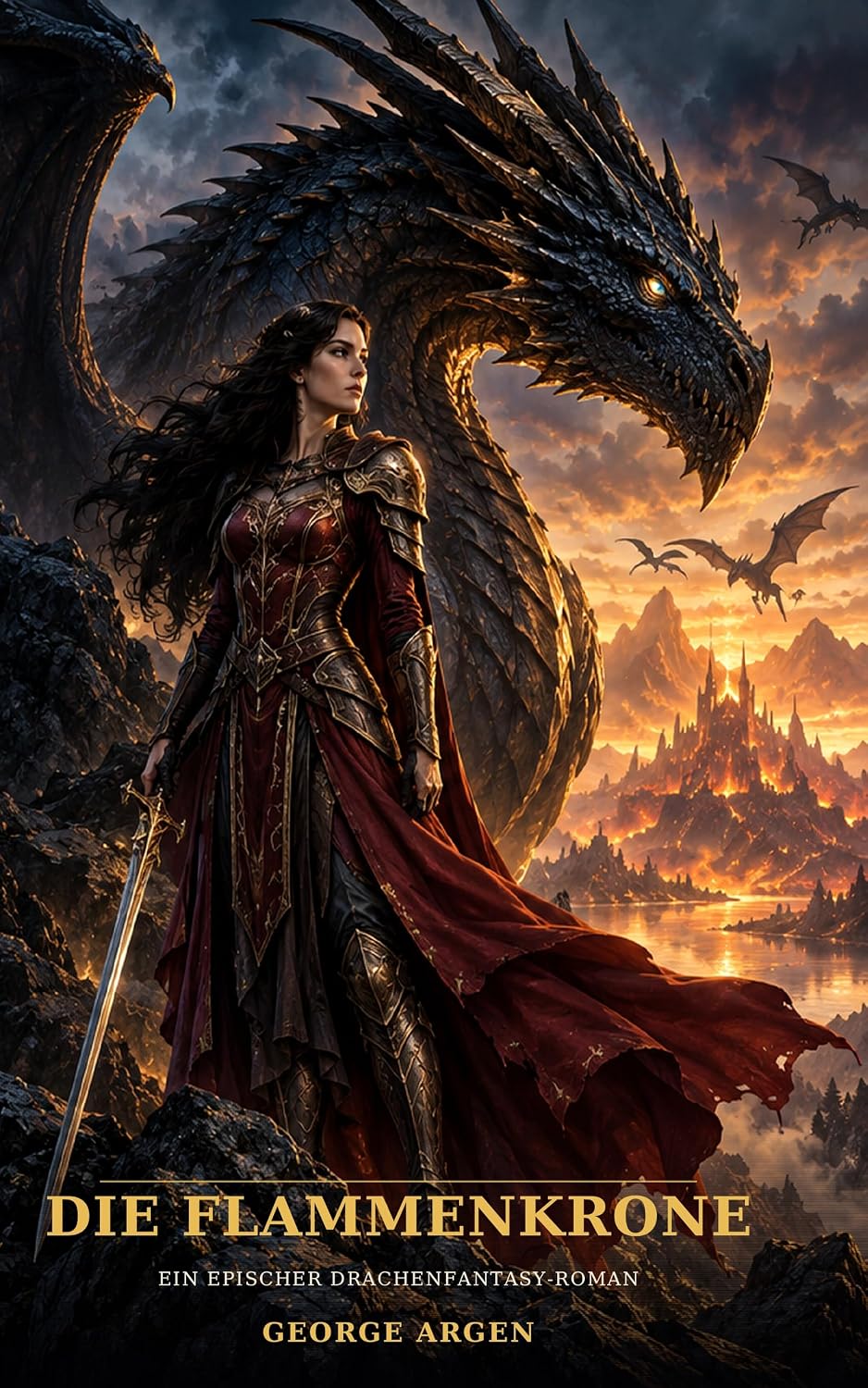 Die Flammenkrone: Ein epischer Drachenfantasyroman (German Edition) baixar o livro de graça