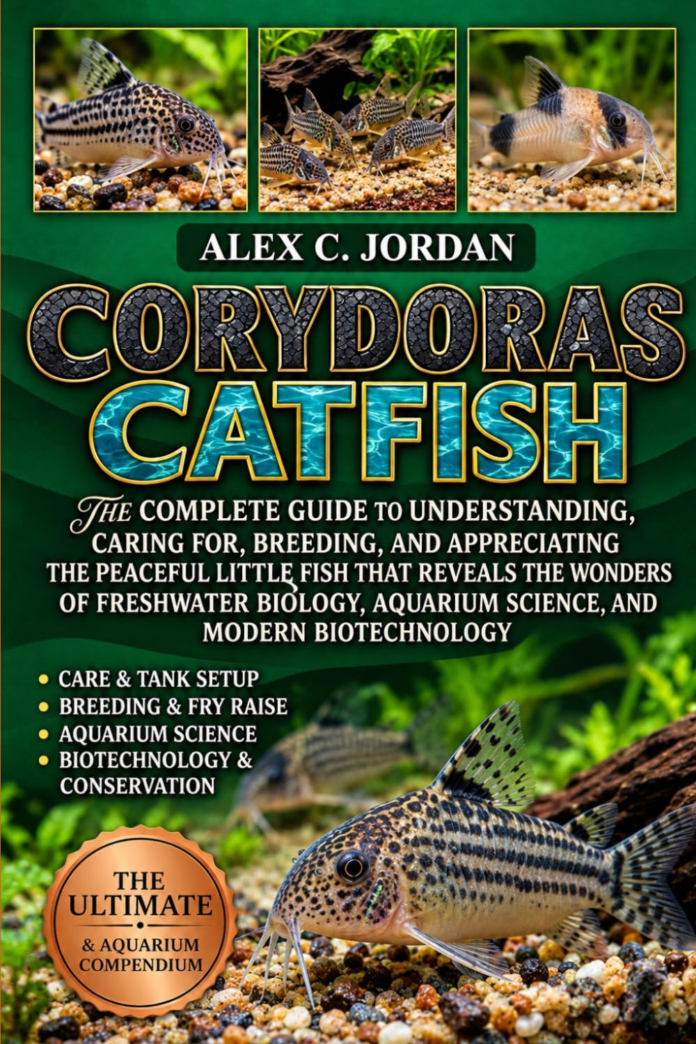 ler totalmente Corydoras Catfish: The Complete Guide to Understanding, Caring For, Breeding, and Appreciating the Peaceful Little Fish That Reveals the Wonders of... Aquarium Science, and Modern Biotechnology
