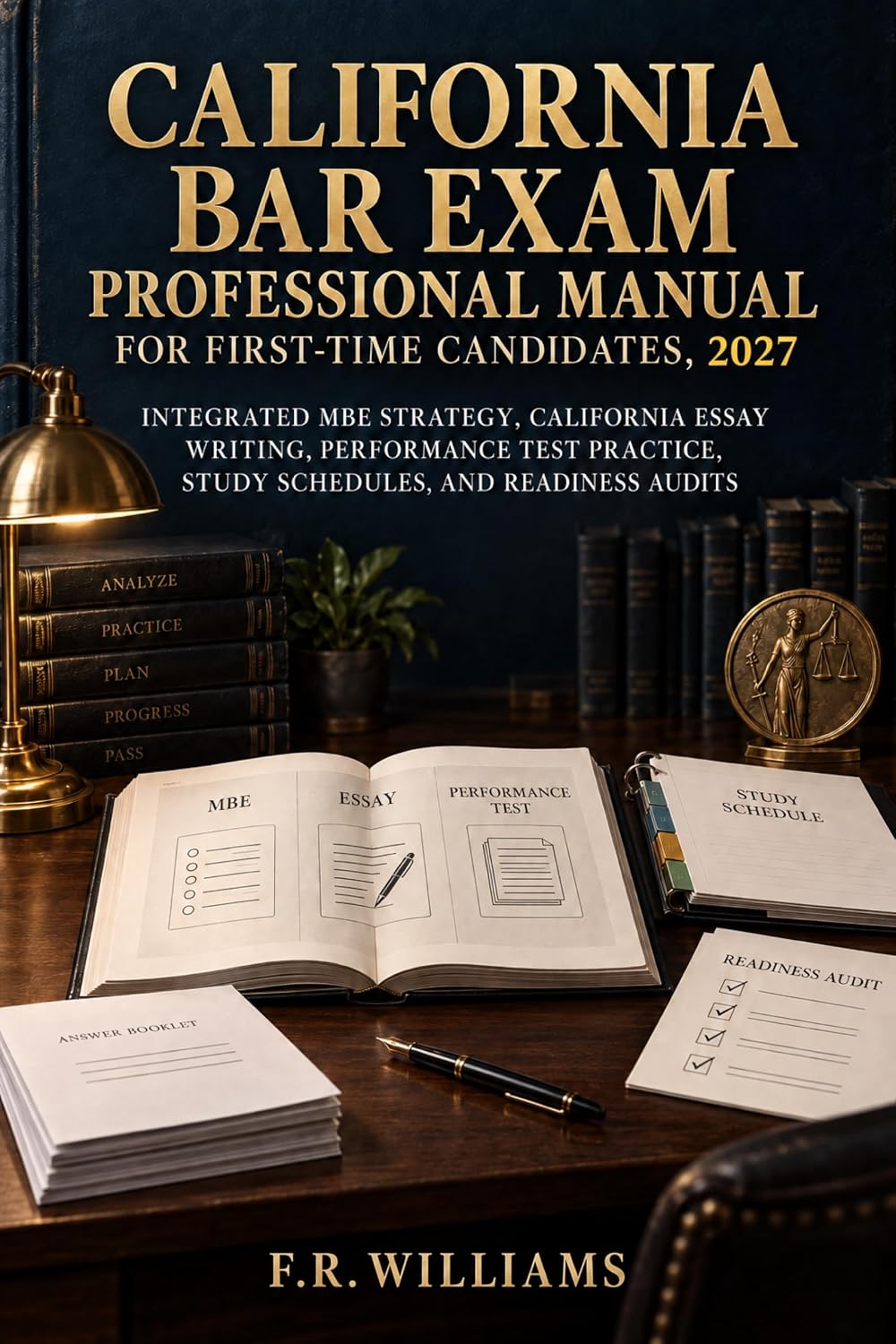 ler totalmente California Bar Exam Professional Manual for First-Time Candidates, 2027: Integrated MBE Strategy, California Essay Writing, Performance Test Practice,... and Readiness Audits (English Edition)