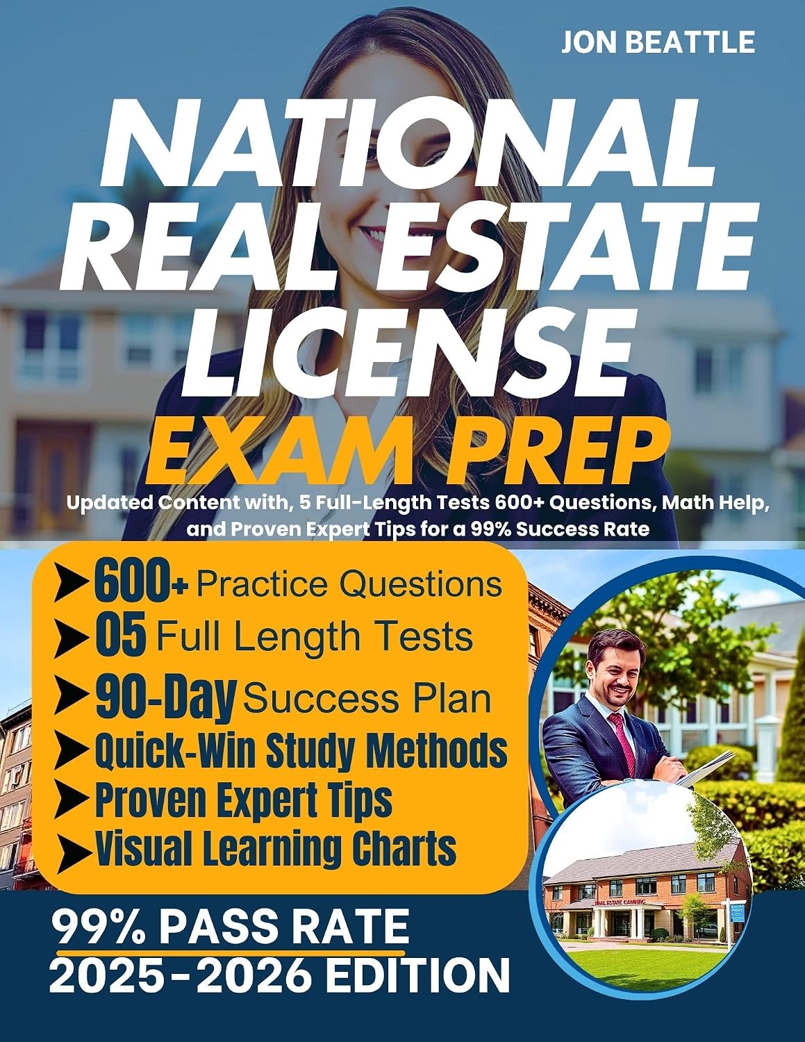 National Real Estate License Exam Prep 2025-2026: Updated Content with, 5 Full-Length Tests, 600+ Questions, Math Help, and Proven Expert Tips for a 99% Success Rate (English Edition) baixar livro de graça
