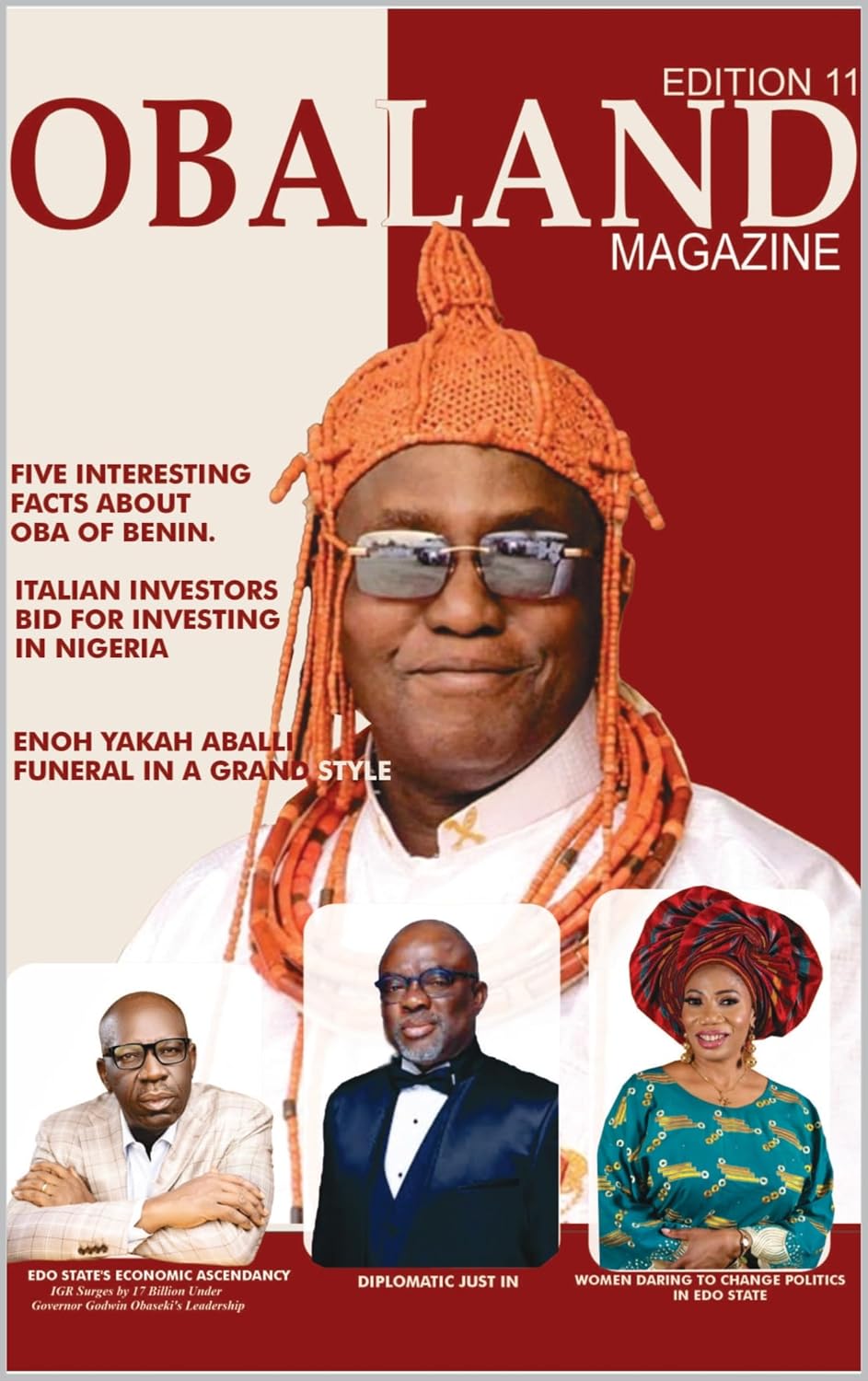 ler totalmente OBALAND MAGAZINE: ENTERTAIMENT, CULTURE, ART. (English Edition)