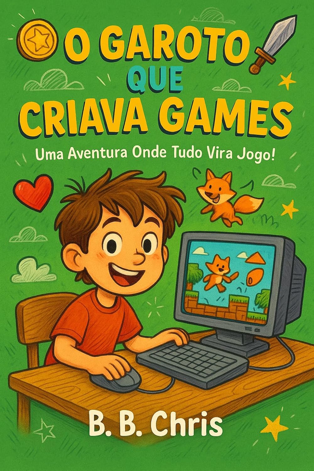ler totalmente O Garoto que Criava Games: Uma Aventura Onde Tudo Vira Jogo!
