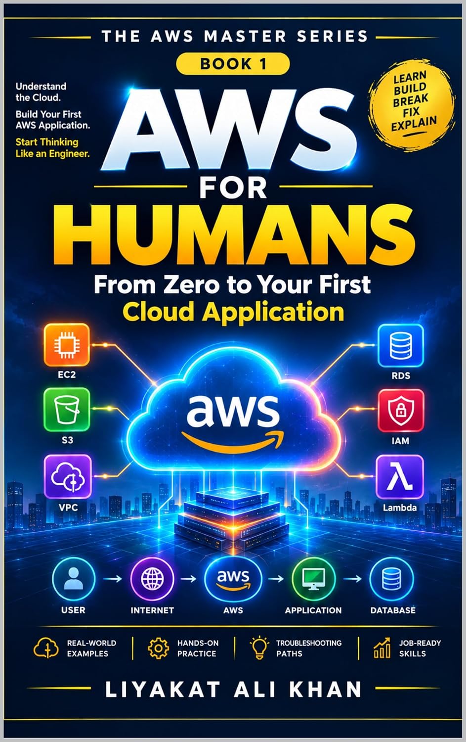 AWS FOR HUMANS: From Zero to Your First Cloud Application (THE AWS MASTER SERIES Book 1) (English Edition) baixar livro de graça