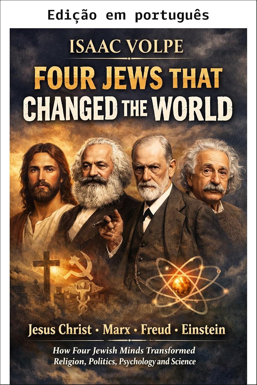 ler totalmente Quatro judeus que mudaram o mundo. Jesus Cristo. Marx. Freud. Einstein