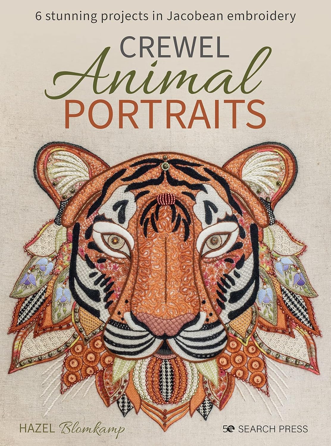 Crewel Animal Portraits: 6 Stunning Projects in Jacobean Embroidery baixar o livro de graça