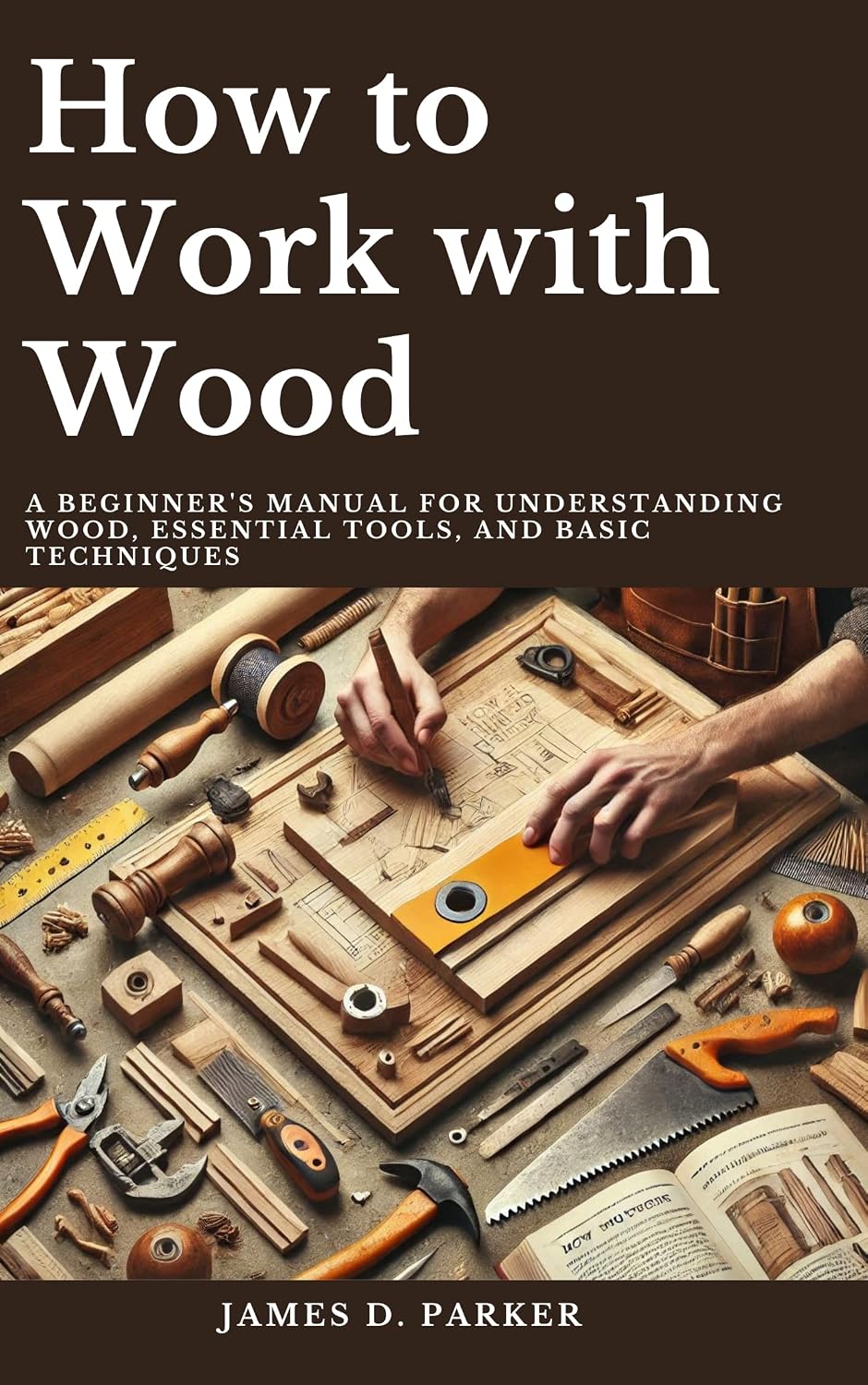 ler totalmente How to Work with Wood: A Beginner's Manual for Understanding Wood, Essential Tools, and Basic Techniques (Workshop Wisdom: The Complete Beginner's Path to Woodworking Mastery) (English Edition)